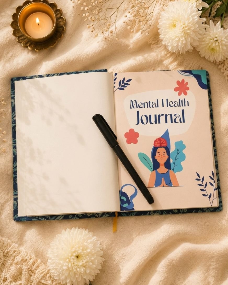 Stone paper journal, ruled