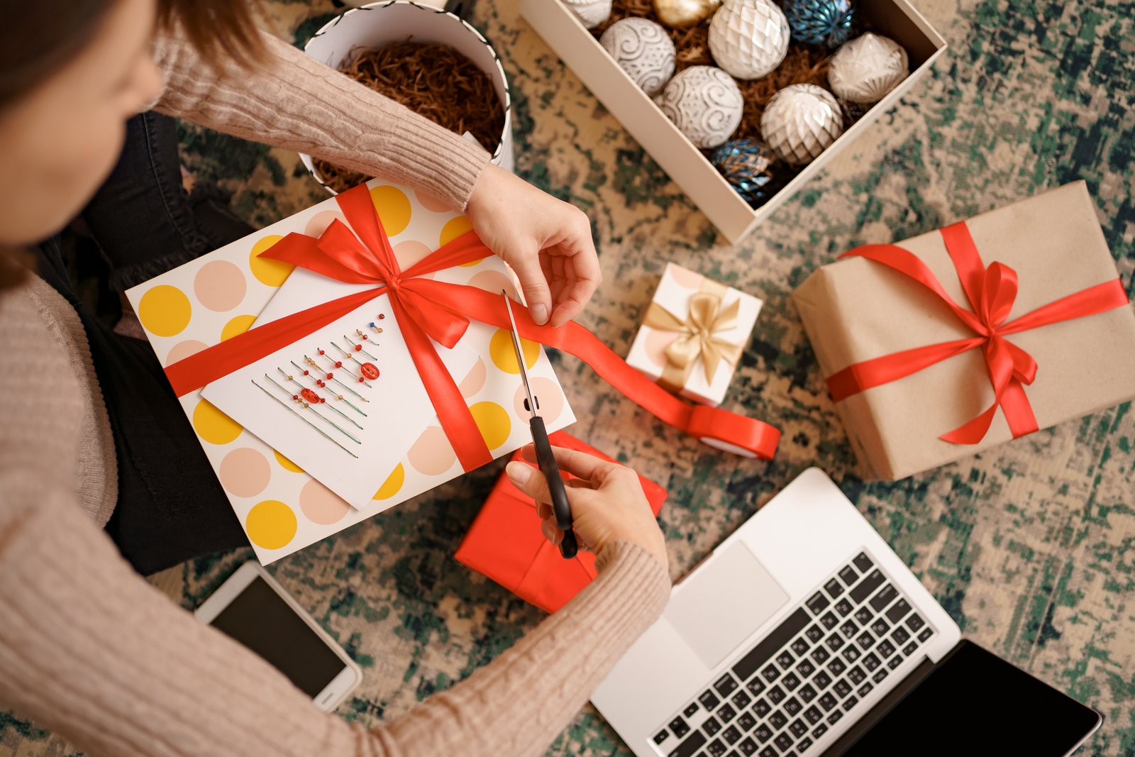 Branded corporate gifting box with stone paper diaries