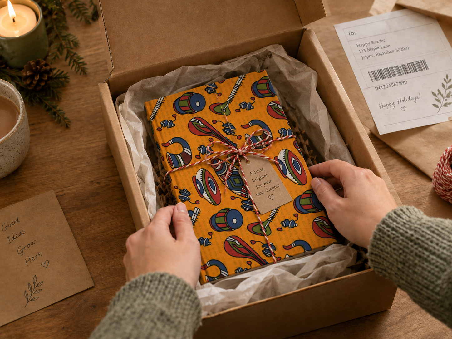 Journal Ships to Backers