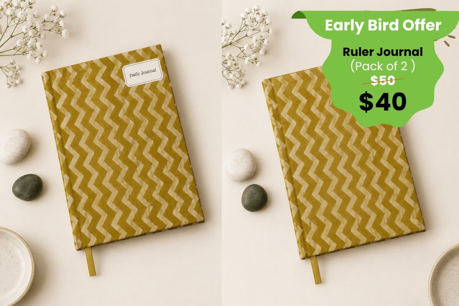 Super Early Bird Rular Journal Pack Of 2